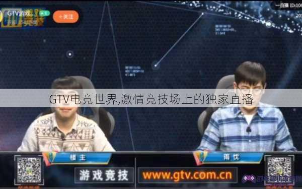 GTV电竞世界,激情竞技场上的独家直播