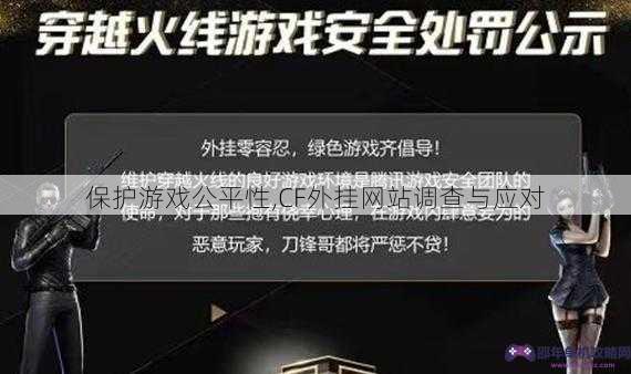 保护游戏公平性,CF外挂网站调查与应对