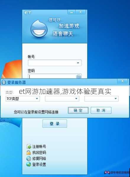 et网游加速器,游戏体验更真实