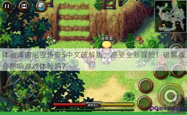 体验泽诺尼亚传奇5中文破解版，感受全新冒险！破解版会影响游戏体验吗？