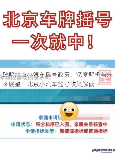 破解北京小汽车摇号政策，深度解析与未来展望，北京小汽车摇号政策解读